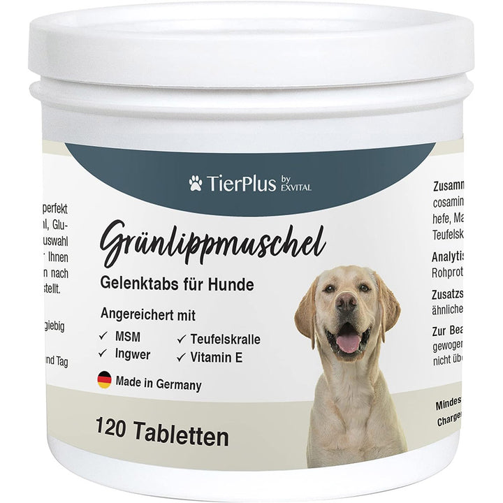 Grünlippmuschel Plus - Gelenktabletten für Hunde