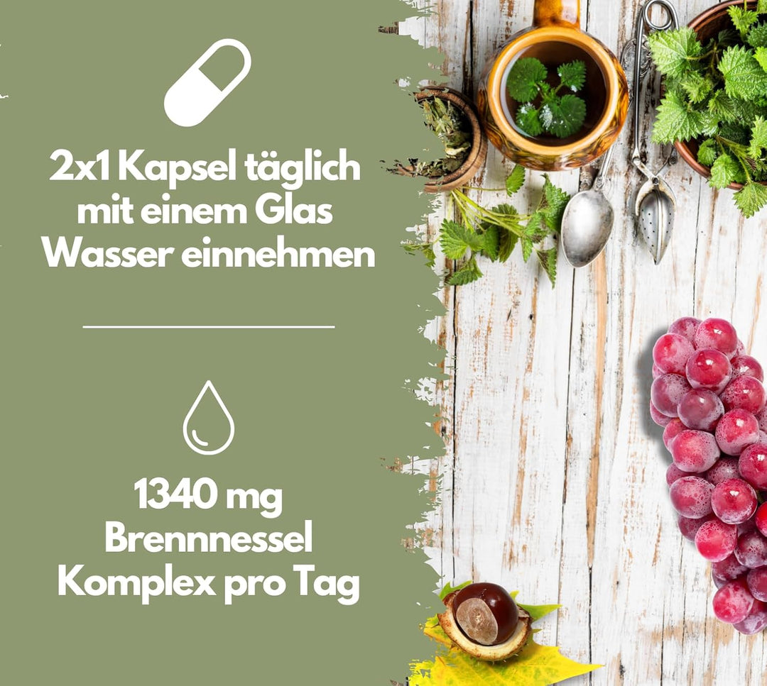 Brennnessel Komplex mit Weinreben &amp; Rosskastanien von EXVital