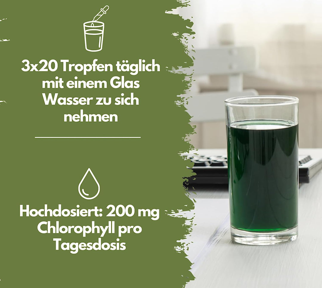 Liquid Chlorophyll aus Alfalfa, 50 ml Tropfen