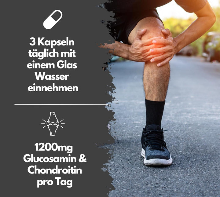 Glucosamin Chondroitin, 180 Kapseln Komplex von EXVital