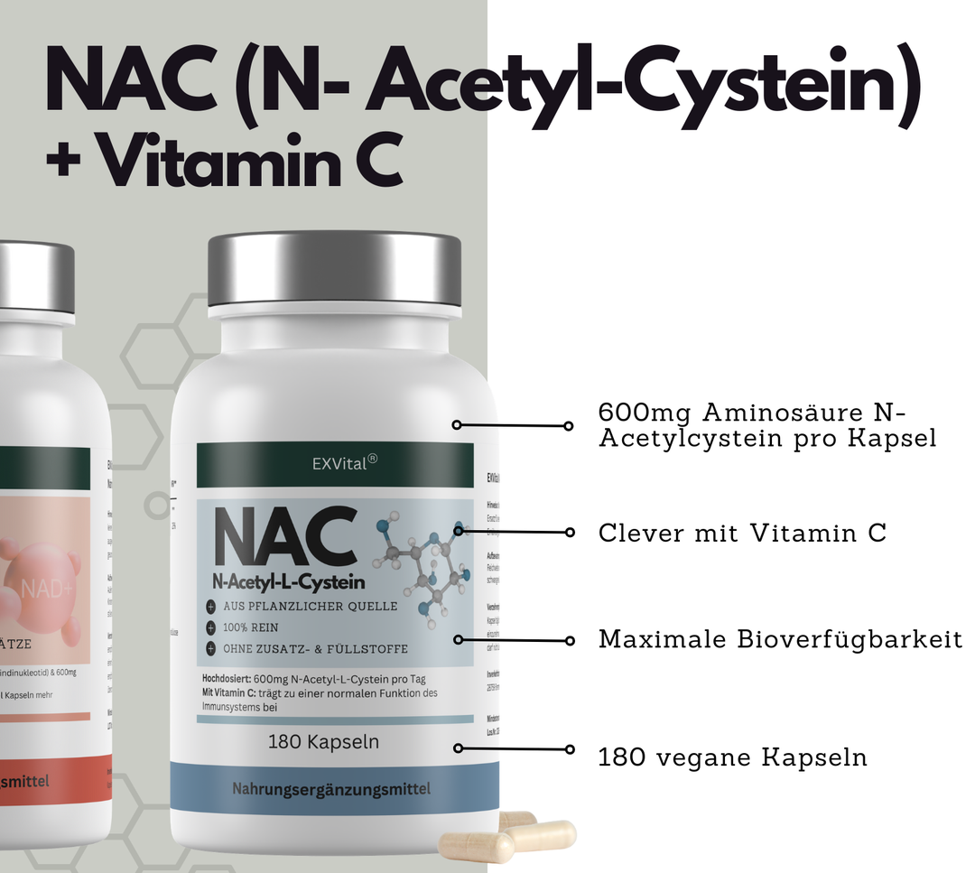 ZellPlus Set (NAD+, NAC &amp; R-Alpha Liponsäure Kapseln)
