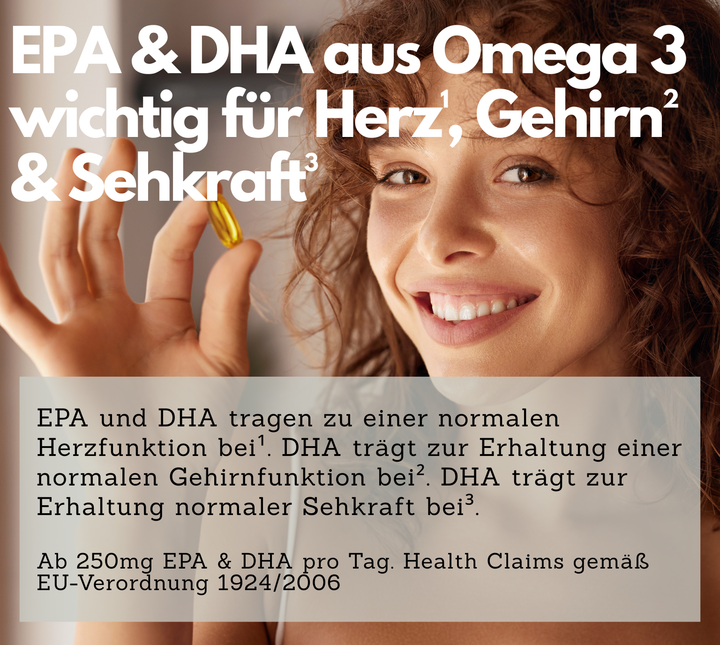 Daily Nutrition Set (Collagen Pulver, Omega 3 &amp; Vitamin E Kapseln)