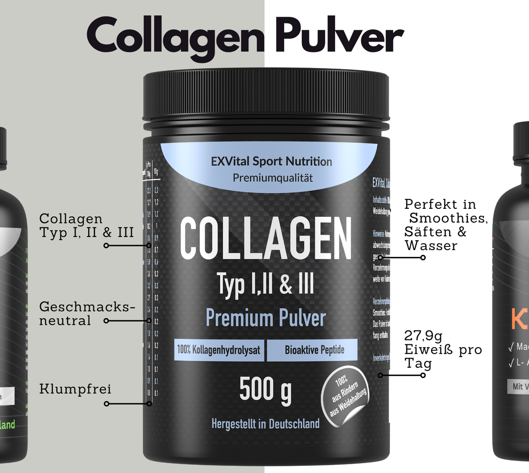Performance Stack (Collagen Pulver, ZMA &amp; Maca Komplex Kapseln)
