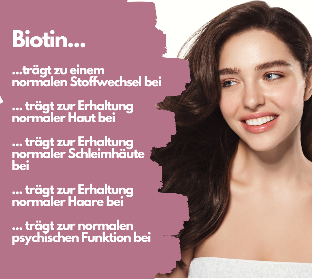 Biotin Komplex Kapseln, hochdosiert mit 10.000µg Biotin pro Tagesdosis, 240 Stück von EXVital