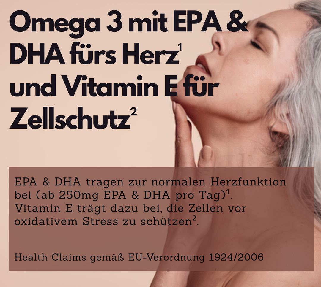 Omega 3 + Astaxanthin mit 600mg DHA &amp; 300mg EPA + 8mg Astaxanthin, 120 Stück von EXVital