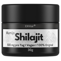 Mumijo Shilajit 85+ von EXVital Mumijo Shilajit 85+ von EXVital
