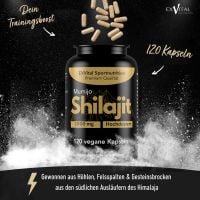 Vorschau: Mumijo Shilajit Kapseln, hochdosiert von EXVital Vorschau: Mumijo Shilajit Kapseln, hochdosiert von EXVital