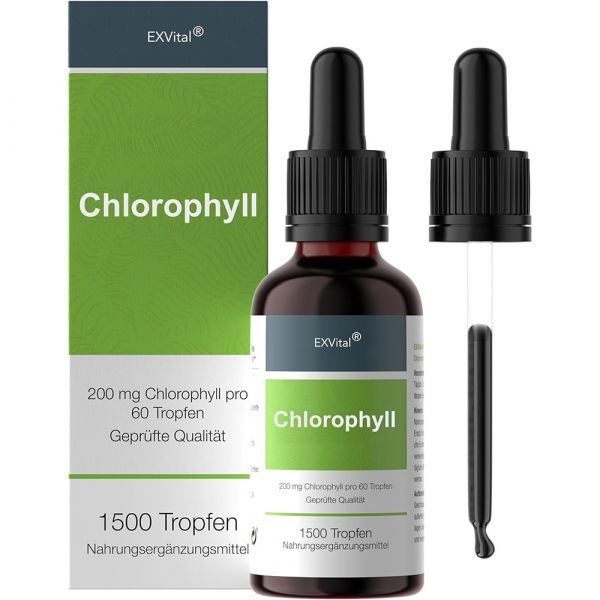 Liquid Chlorophyll aus Alfalfa, 50 ml Tropfen