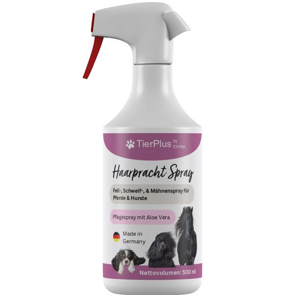 Haarpracht Spray für Pferde & Hunde von TierPlus