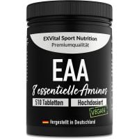 EAA Tabletten mit je 1036 mg, 510 Stück mit 8 essentiellen Aminosäuren EAA Tabletten mit je 1036 mg, 510 Stück mit 8 essentiellen Aminosäuren