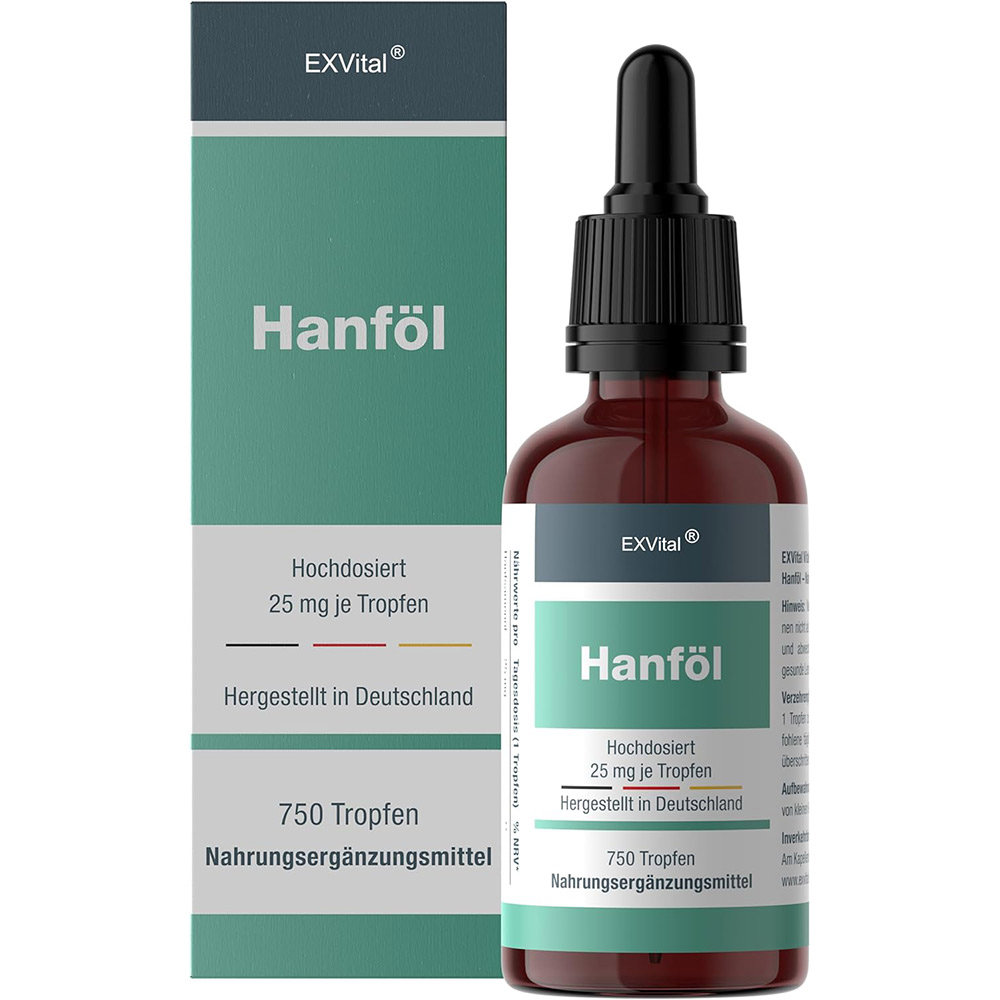 Hanfsamenl mit Omega 3-6-9 von EXVital