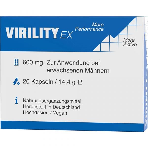 Virility EX © - 600mg aktiv Formel - für den Mann