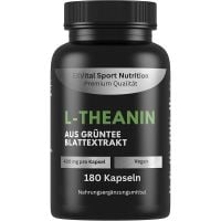 L-Theanin Kapseln, 400mg aus Grüntee Blattextrakt von EXVital L-Theanin Kapseln, 400mg aus Grüntee Blattextrakt von EXVital