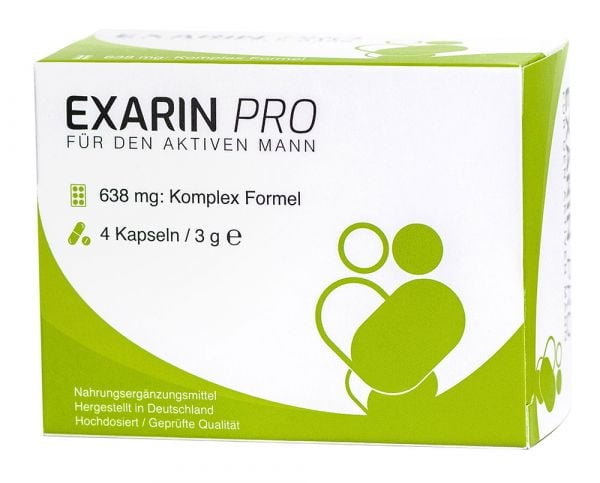 EXARIN PRO © 638mg Komplex Formel für aktive Männer