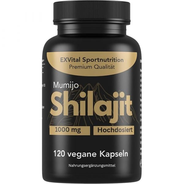 Mumijo Shilajit Kapseln, hochdosiert von EXVital