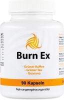 Burn Ex Grüner Kaffee Extrakt hochdosiert von EXVital, 90 Kapseln Burn Ex Grüner Kaffee Extrakt hochdosiert von EXVital, 90 Kapseln