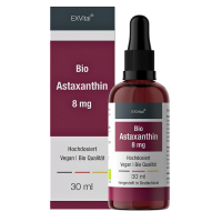 Bio Astaxanthin Tropfen 30 ml von EXVital Bio Astaxanthin Tropfen 30 ml von EXVital