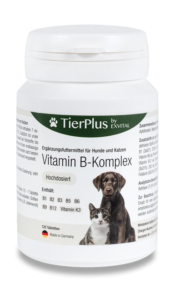 Vitamin B Komplex - & Katzen von EXVital Tierplus