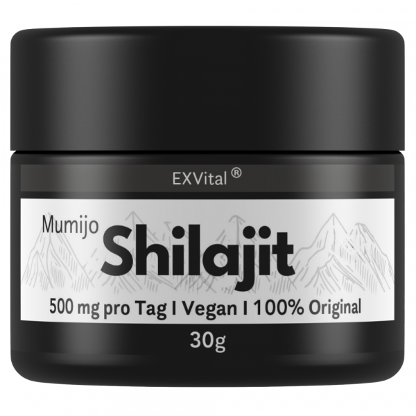 Mumijo Shilajit 85+ von EXVital